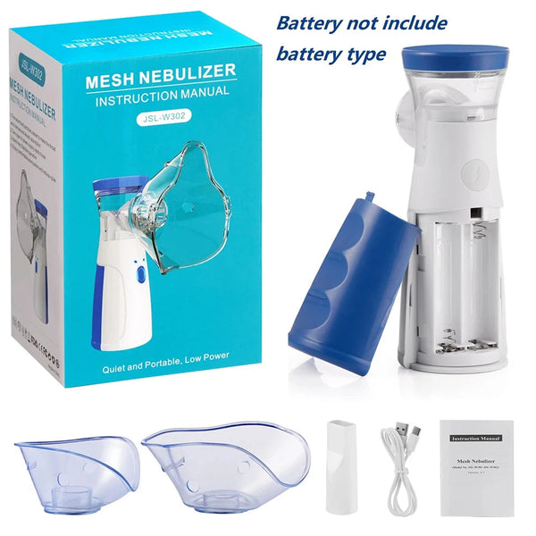Mini Rechargable Nebulizer For Kids & Adults