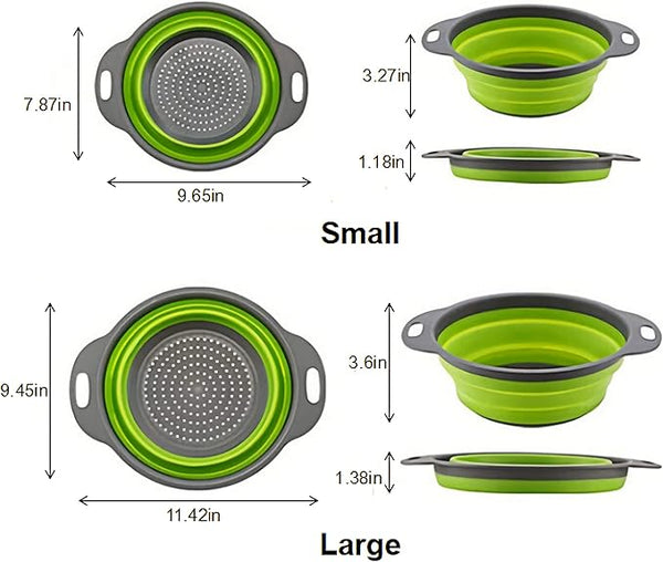 Collapsible Silicone Drain Basket