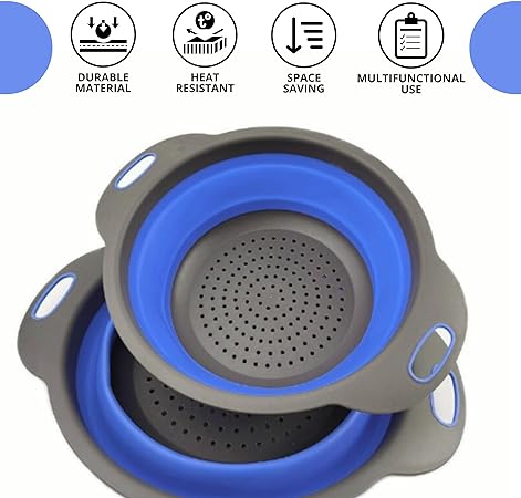 Collapsible Silicone Drain Basket