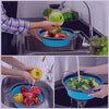 Collapsible Silicone Drain Basket