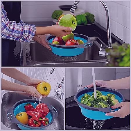 Collapsible Silicone Drain Basket
