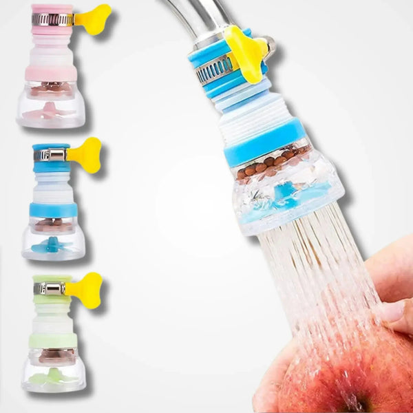 Kitchen Tap Extension with Built-in Water Filter – Anti-Splash