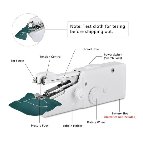 Mini Portable Rechargeable Sewing Machine