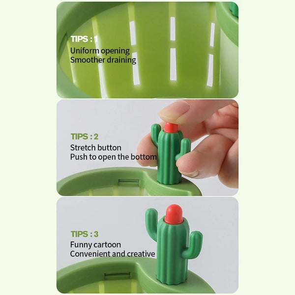 Cactus Kitchen Sink Drain Strainer🌵Buy 1 Get 1 Free Offer Today