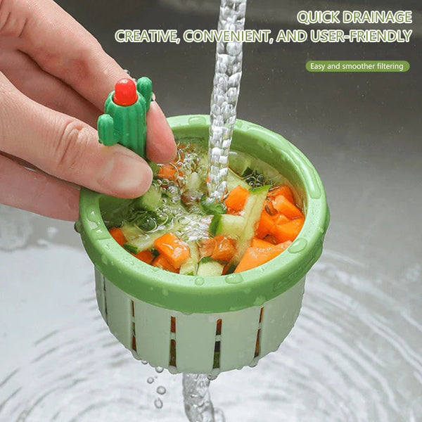 Cactus Kitchen Sink Drain Strainer🌵Buy 1 Get 1 Free Offer Today