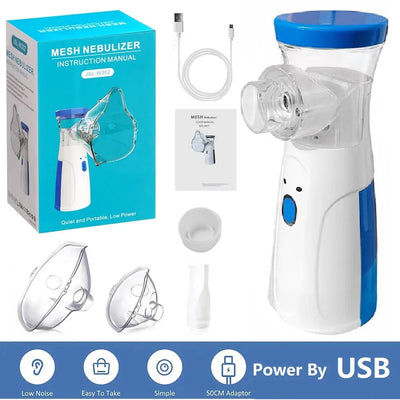 Mini Rechargable Nebulizer For Kids & Adults