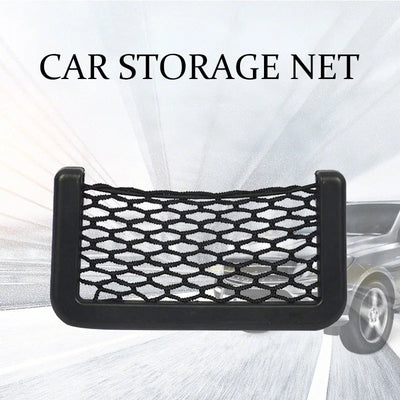 Car Mesh Organizer – Premium Pocket Storage Solution