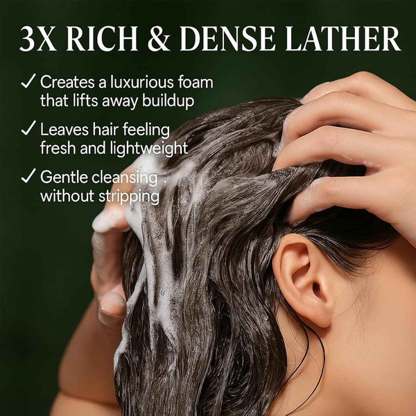 Herbal Glow Solid Shampoo Bar