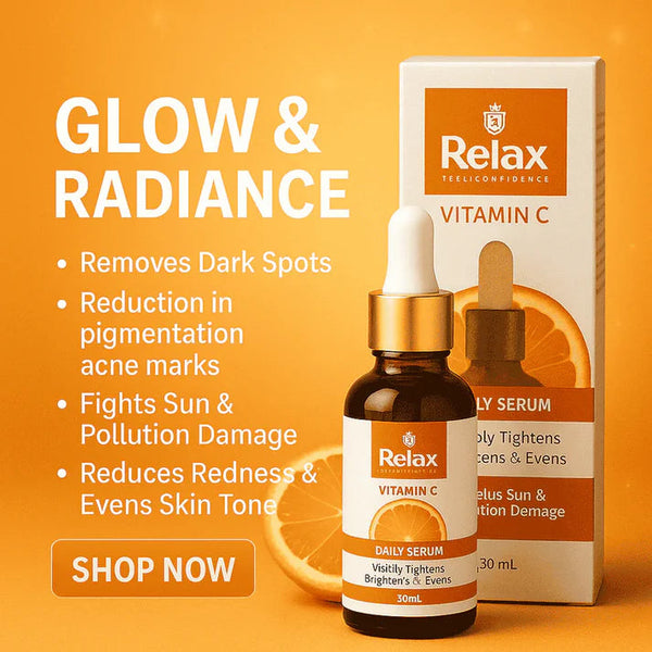 🔥Relax Vitamin C Face Serum 30ml🌟💛
